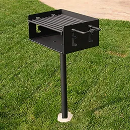 ECC20IP Park BBQ Post