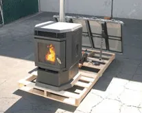 Hybrid Bio-Mass Pellet Fuel Heater