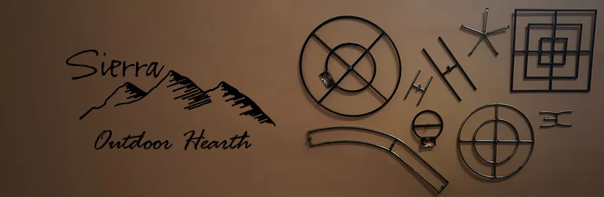 Wall With Outdoor Hearth and Fireplace Accessories Displayed